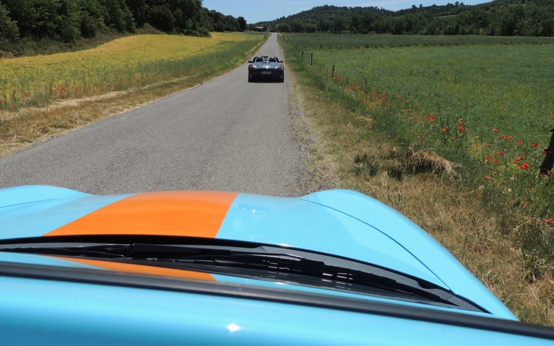 Week-end Porsche sur les routes du Lubéron et du Verdon